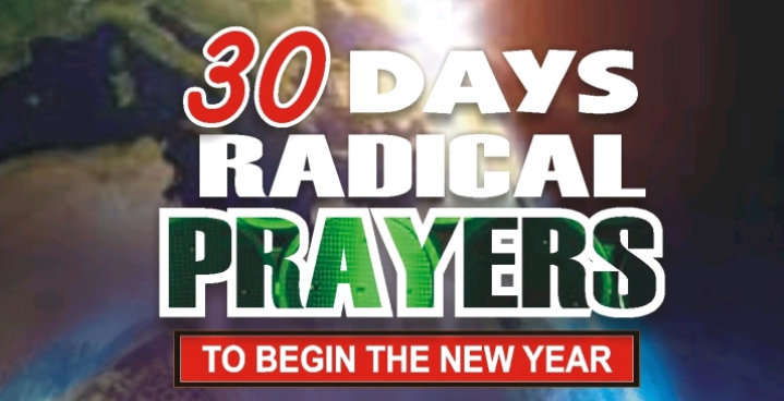 30 days radical prayers